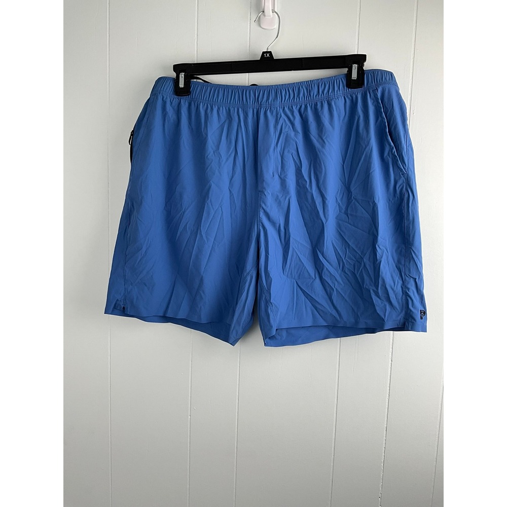 Public Rec Mens Flex Short Blue Ripstop Athletic Activewear Shorts Size 42‎